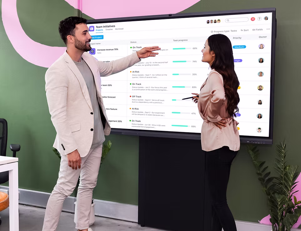 NewTek Solutions interactive touchscreen